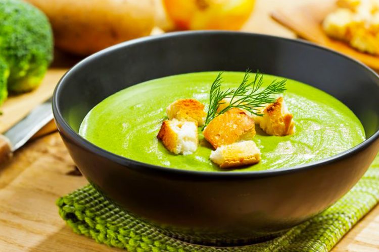 Supë Krem Brokoli Me Djathë - Për Një Darkë Të Lehtë, Të ...