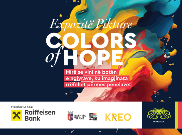 “Colors of Hope”, një ekspozitë arti nga fëmijë me aftësi ndryshe që mbushi me ngjyra Tiranën
